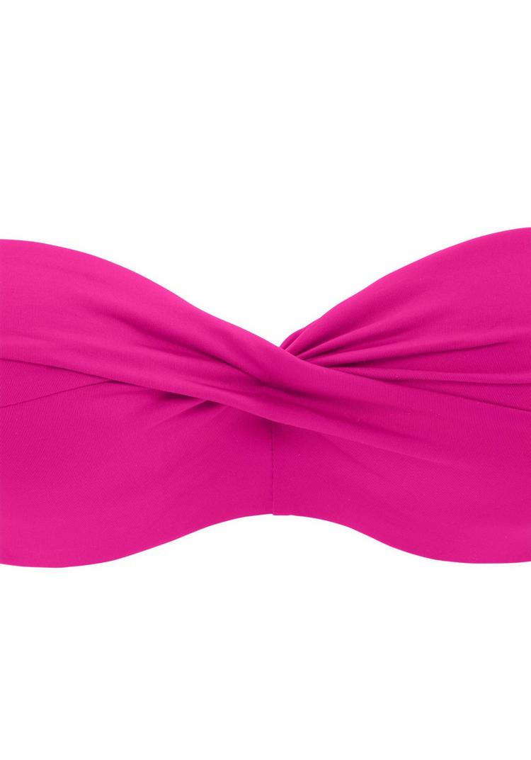 S.OLIVER S.OLIVER Bandeau-Bikini-Top Bikini Oberteil Damen - pink - 4 | SportScheck