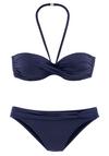 Lascana B&uuml;gel-Bandeau-Bikini Bikini Set Damen - blau