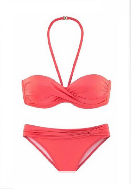 Lascana B&uuml;gel-Bandeau-Bikini Bikini Set Damen