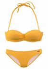 Buffalo B&uuml;gel-Bandeau-Bikini Bikini Set Damen - gelb