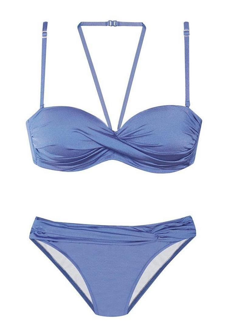 Lascana Lascana B&uuml;gel-Bandeau-Bikini Bikini Set Damen - hellblau - 2 | SportScheck
