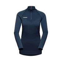Mammut Trift Half Zip Langarmshirt Damen - marine