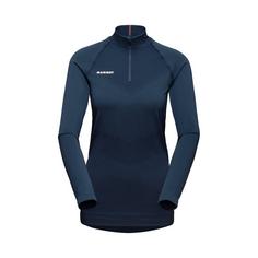 Mammut Trift Half Zip Langarmshirt Damen marine