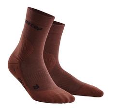 CEP Cold Weather Mid Cut Laufsocken Herren dark orange