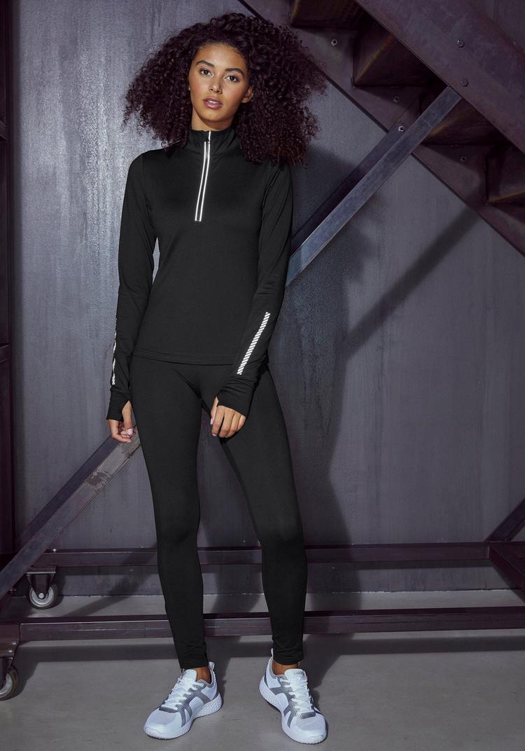 LASCANA Active LASCANA Active Laufshirt Funktionsshirt Damen - schwarz - 2 | SportScheck