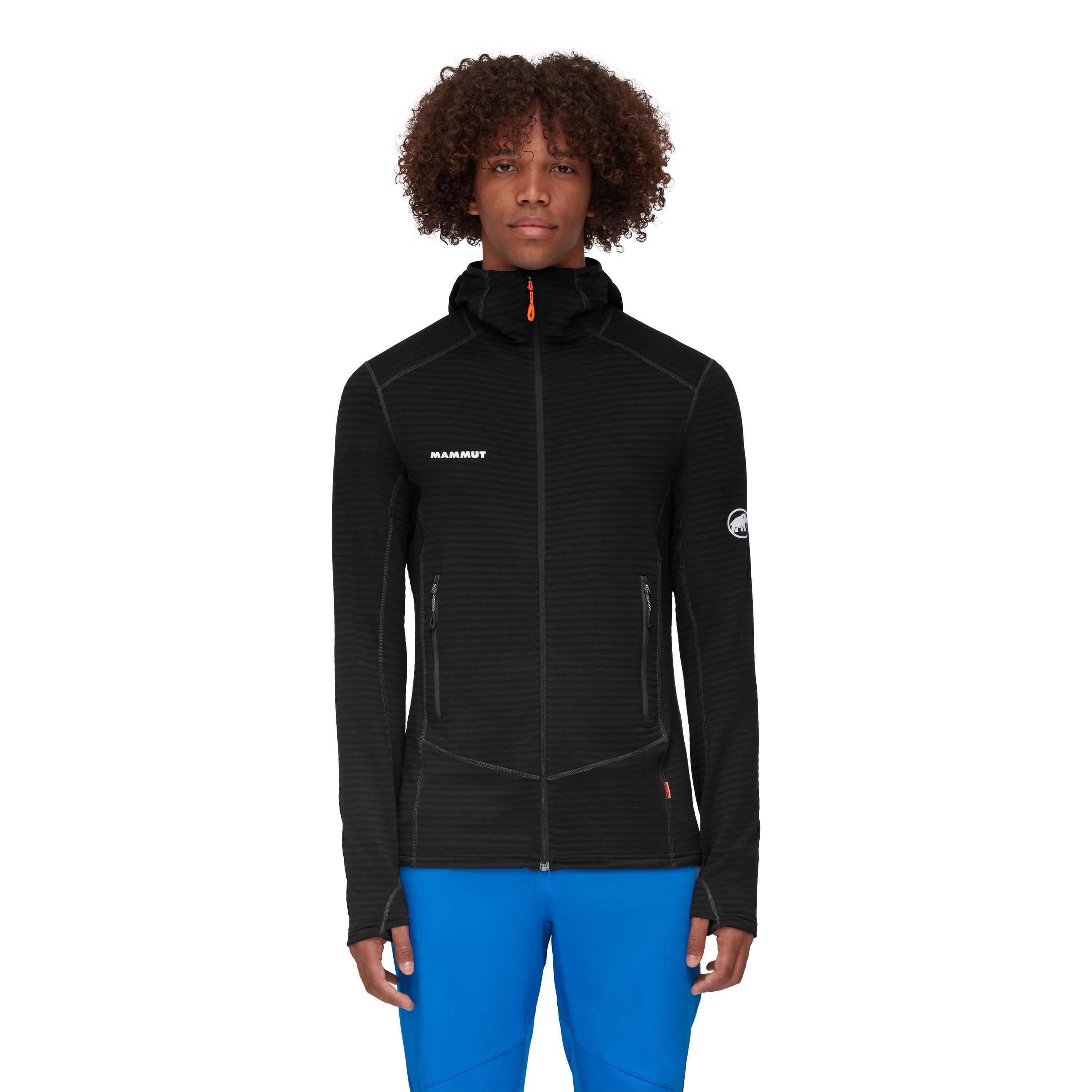 Mammut Taiss Light Hooded Fleecejacke Herren black im Online Shop - Main Image