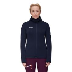 Rückansicht von Mammut Aconcagua Light Hooded Fleecejacke Damen marine