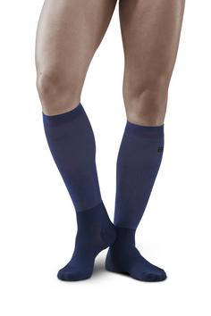 Rückansicht von CEP Laufsocken Herren blue