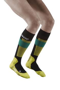 Rückansicht von CEP Laufsocken Damen green