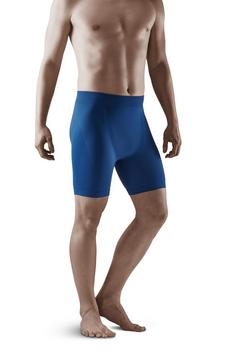 Rückansicht von CEP Funktionsshorts Herren blue