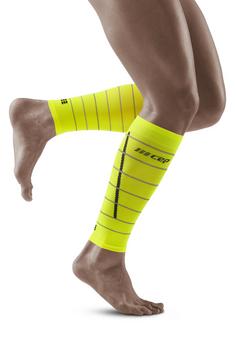 Rückansicht von CEP Reflective Beinlinge Herren neon yellow