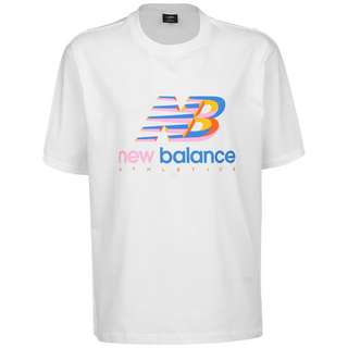 NEW BALANCE Athletics Amplified Logo T-Shirt Herren weiß