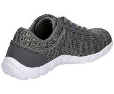 Rückansicht von LICO Sneaker Barefoot Schuhe Herren grau