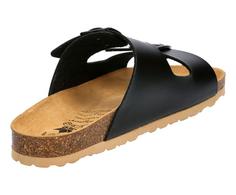 Rückansicht von LICO Pantolette Sandalen Herren schwarz
