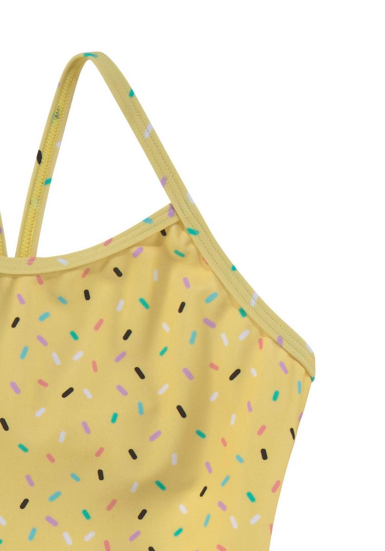 Buffalo Buffalo Badeanzug Badeanzug Damen - gelb-bedruckt - 0 | SportScheck