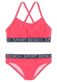 Bench Bustier-Bikini Bikini Set Damen - pink