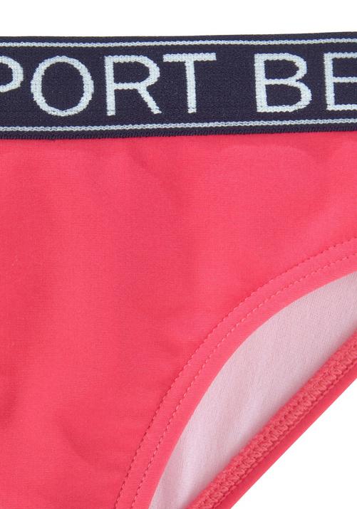 Rückansicht von Bench Bustier-Bikini Bikini Set Damen pink