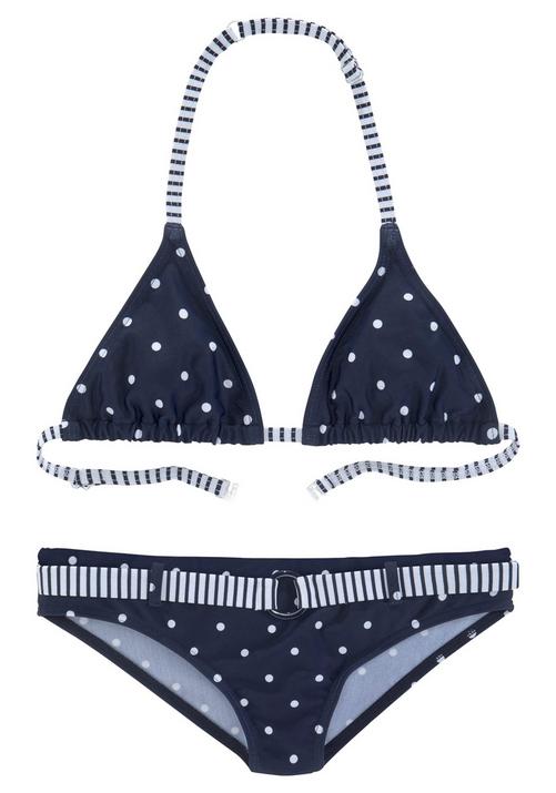 S.OLIVER Triangel-Bikini Bikini Set Damen