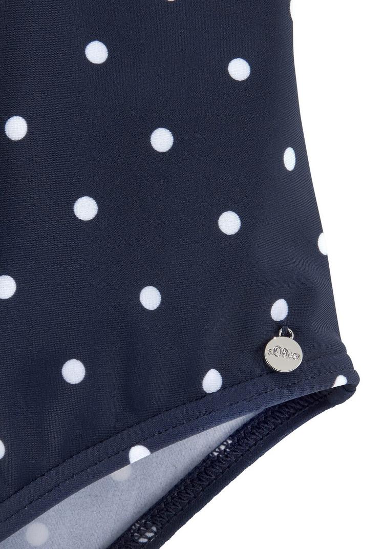 S.OLIVER S.OLIVER Badeanzug Badeanzug Damen - marine-wei&szlig; - 0 | SportScheck