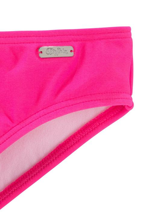 Rückansicht von Buffalo Tankini Bikini Set Damen pink-gestreift