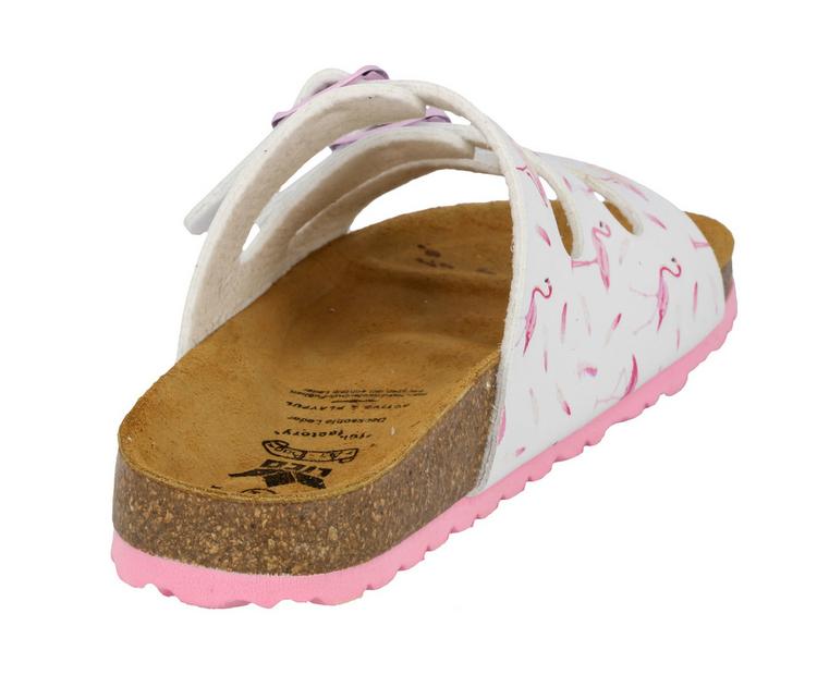 LICO LICO Pantolette Sandalen M&auml;dchen - weiss/rosa - 0 | SportScheck