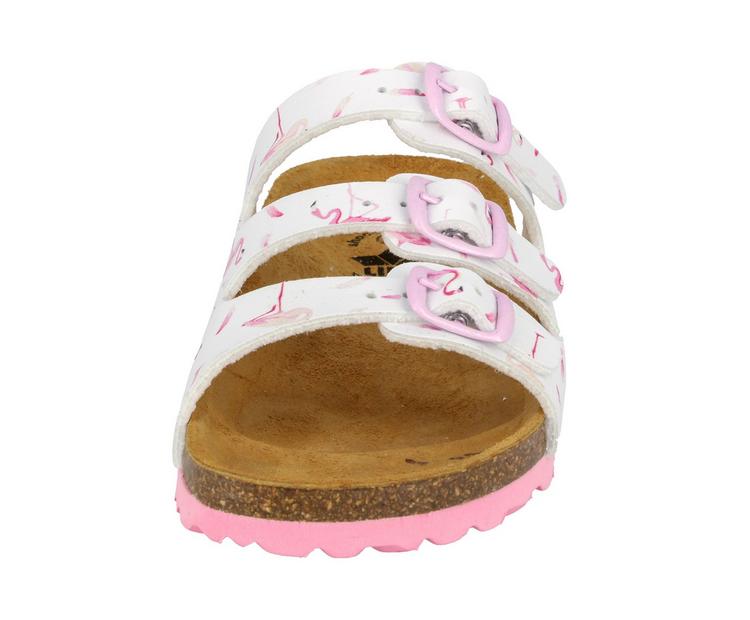 LICO LICO Pantolette Sandalen M&auml;dchen - weiss/rosa - 0 | SportScheck