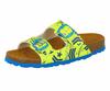LICO Pantolette Sandalen M&auml;dchen - neongelb/blau