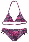 Buffalo Triangel-Bikini Bikini Set Damen - aubergine
