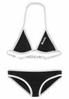 Bench Triangel-Bikini Bikini Set Damen - schwarz-wei&szlig;