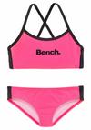 Bench Bustier-Bikini Bikini Set Damen - pink-schwarz