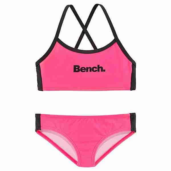 Bench Bikini Set Damen pink-schwarz
