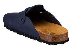 Rückansicht von LICO Clog Sandalen Herren marine