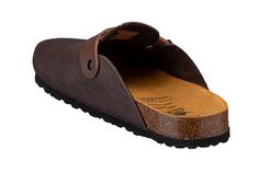 Rückansicht von LICO Pantolette Sandalen Herren braun