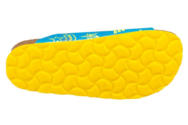 LICO LICO Pantolette Sandalen Jungen - blau/gelb - 2 | SportScheck