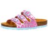 LICO Pantolette Sandalen M&auml;dchen - rosa/t&uuml;rkis