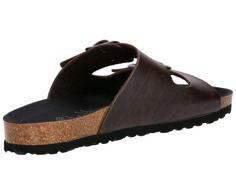 Rückansicht von LICO Pantolette Sandalen Herren braun