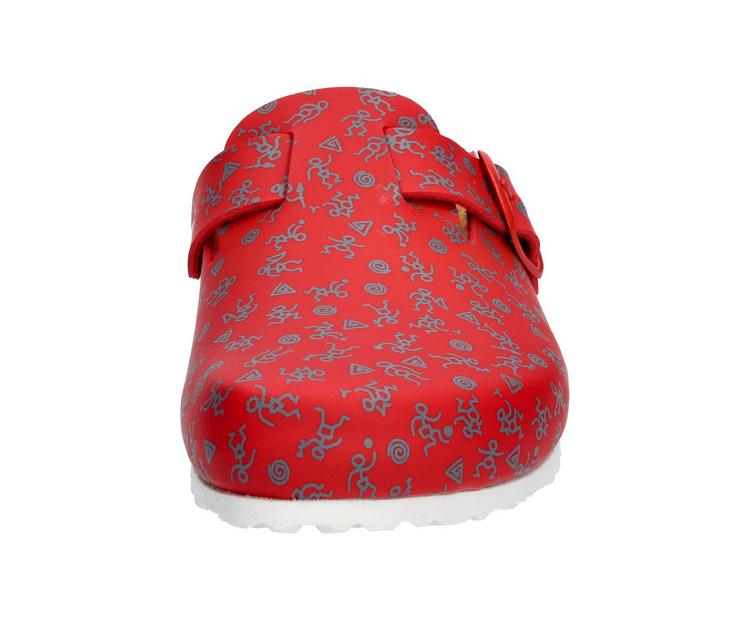 LICO LICO Pantolette Sandalen Damen - rot/grau - 0 | SportScheck