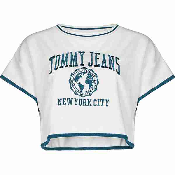 Tommy Hilfiger Cropped T-Shirt Damen weiß