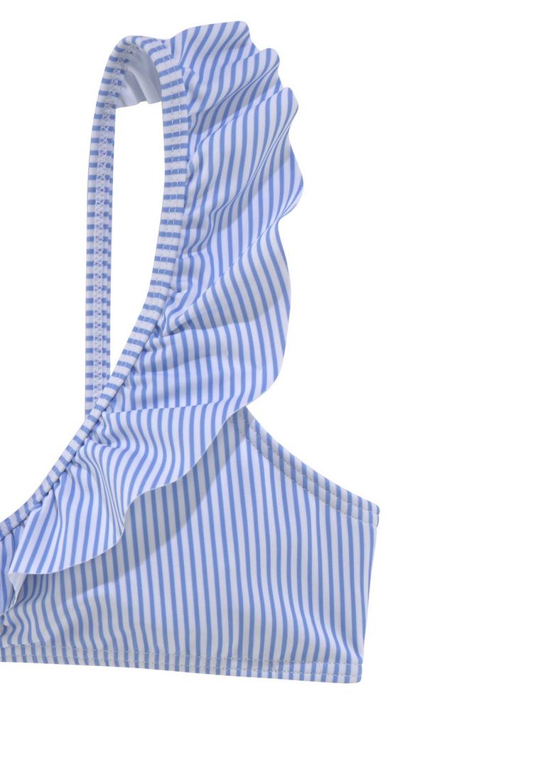 Buffalo Buffalo Bustier-Bikini Bikini Set Damen - hellblau-wei&szlig; - 0 | SportScheck