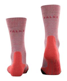 Rückansicht von Falke Merino TK2 Explore Wool Laufsocken Herren chili (8294)