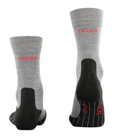 Rückansicht von Falke Laufsocken Damen light grey (3403)