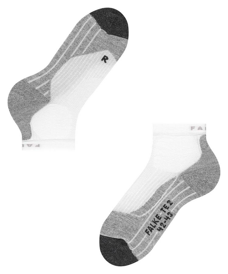 Falke Falke TE2 Short Socken Herren - white-mix (2020) - 3 | SportScheck