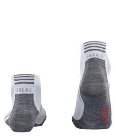 Rückansicht von Falke Kurzsocken Fahrradsocken white-mix (2020)