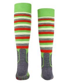 Rückansicht von Falke Skisocken Kinder vivid green (7231)