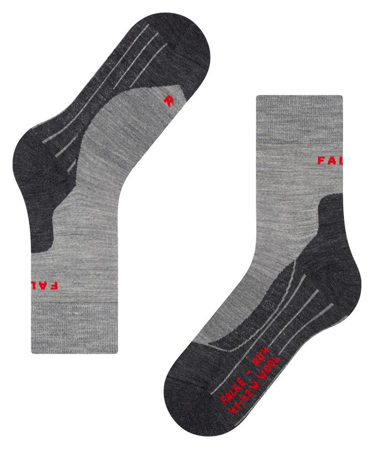 Falke Falke RU4 Endurance Wool W Socken Damen - light grey mel. (3830) - 3 | SportScheck