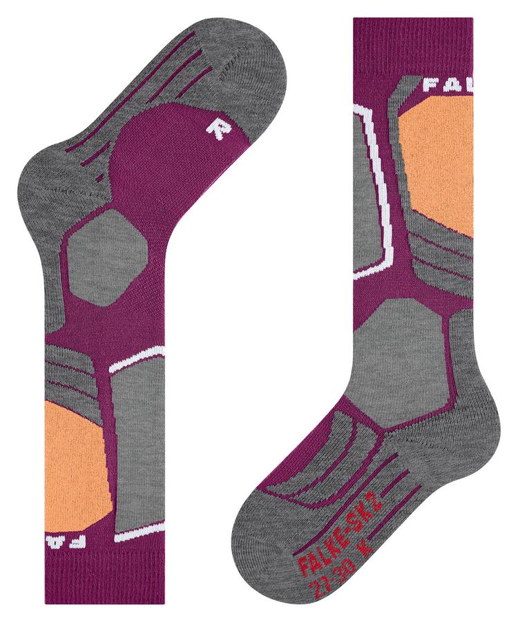 Falke Falke SK2 Intermediate Ski Socken Kinder - radiant orchid (8692) - 2 | SportScheck