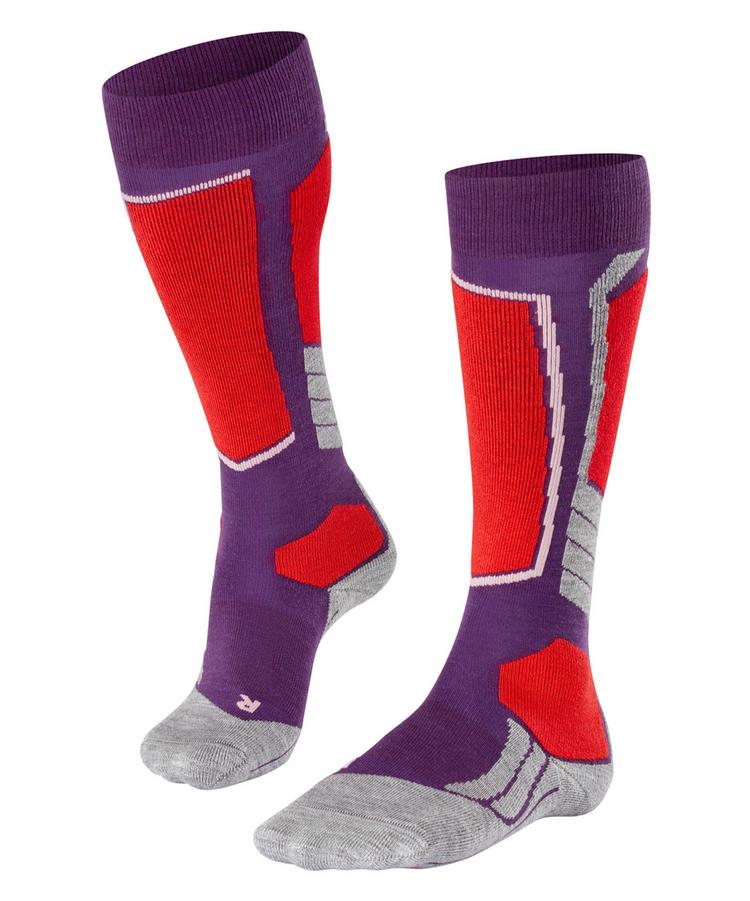 Falke Falke SK2 Intermediate Ski Socken Damen - grape royal (8283) - 0 | SportScheck