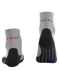 Rückansicht von Falke Laufsocken Herren light grey (3403)