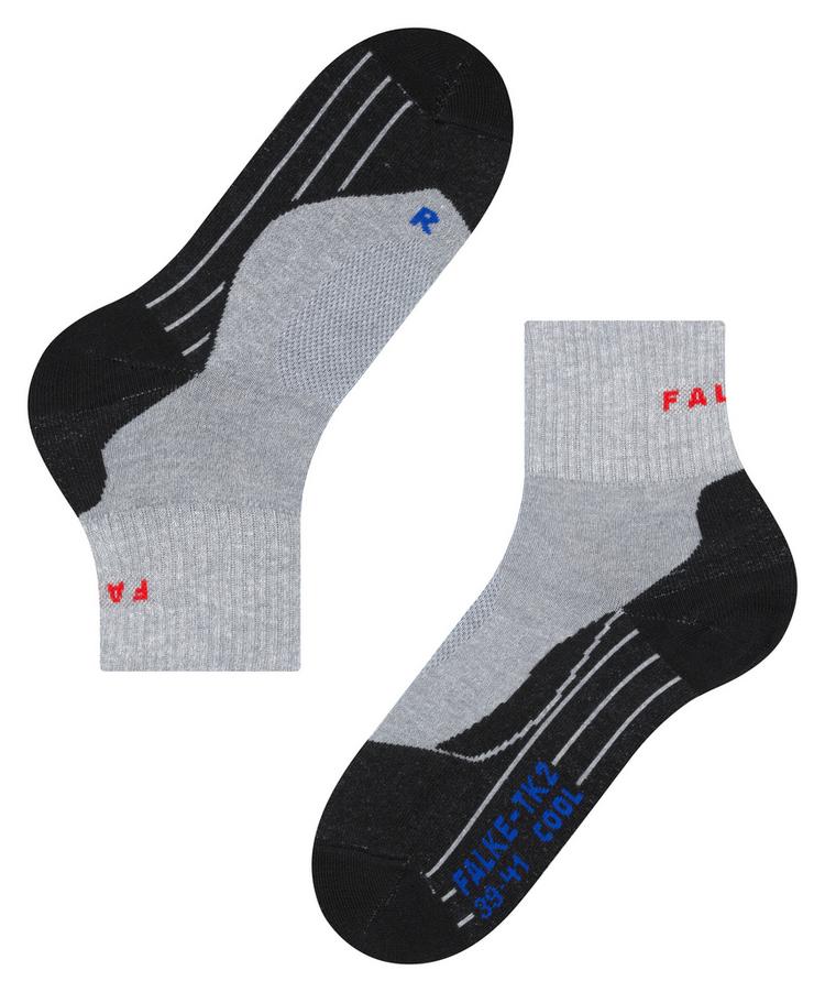 Falke Falke TK2 Explore Cool Short Socken Herren - light grey (3403) - 3 | SportScheck