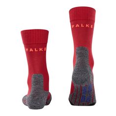Rückansicht von Falke Socken Laufsocken Damen ruby (8830)